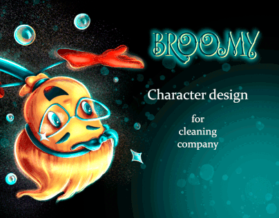 Broomy - Character design