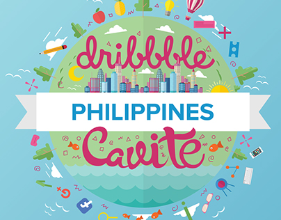 Dribbble Philippines - Cavite Logo