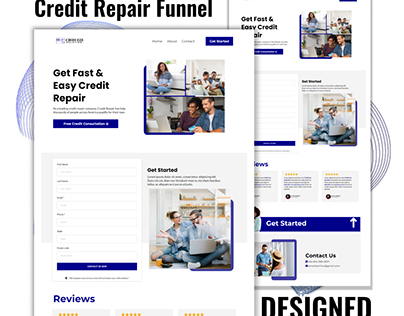 Credit Repair funnel