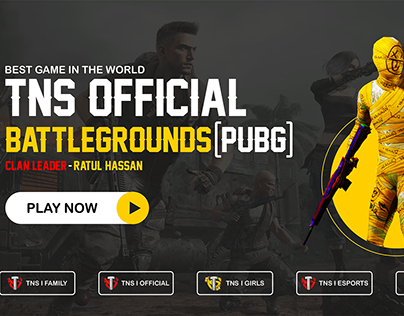 PUBG page cover make fore clieint.