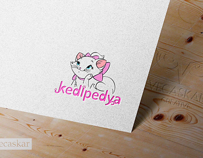 Kedipedya logo tasarımı -vecaskar