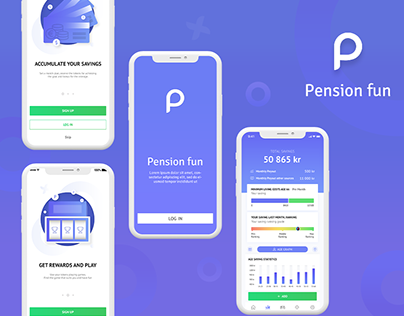 Mobile App "Pension fun"