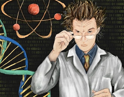 Mad Scientist Journal Illustrations 2015
