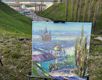 Пленэры весна- лето 2023, Нижний Новгород