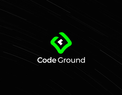 Code Ground, Modern Logo Design Concept