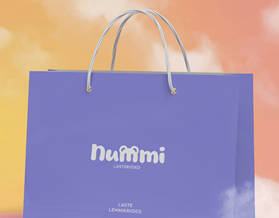 NUMMI ❘ Logo design for kids clothing