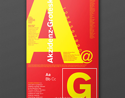 Celebrating Typeface Posters