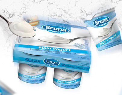 BRUNA - Yogurt Branding & Pack Design