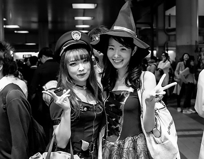 2019 Halloween costume in Tokyo