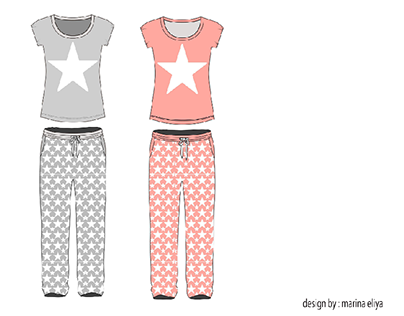 home wear design (pajamas)