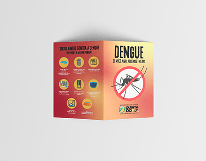Flyer de 4 páginas - Dengue
