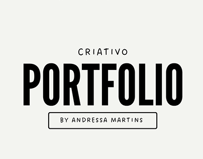 PORTIFOLIO CRIATIVO - ANDRESSA MARTINS