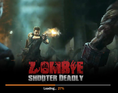 Zombies Shooter Game UI
