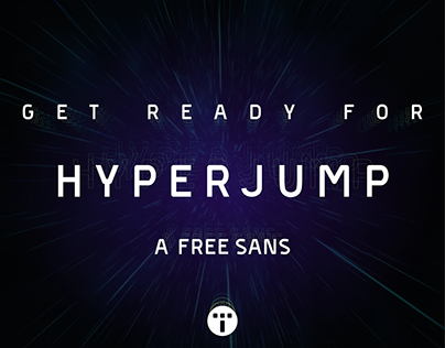 Hyperjump - A free sans