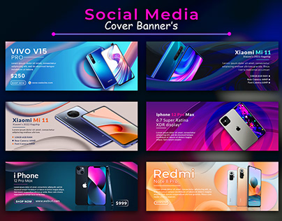 Social media web and Modern website cover banner's ,