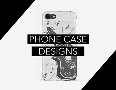 Phone Case Designs/ Illustrations/ Handwork