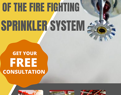 Installation of the Fire fighting Sprinkler System