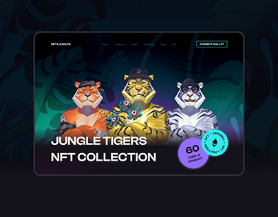 NFT Collection Landing Page