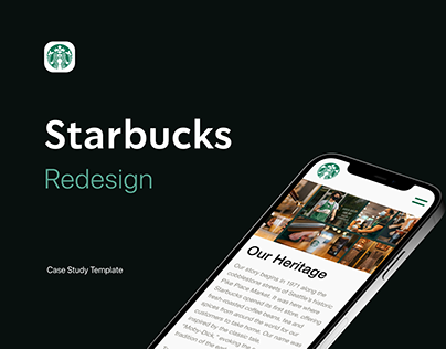 Starbucks UX UI Case Study Template (Download)