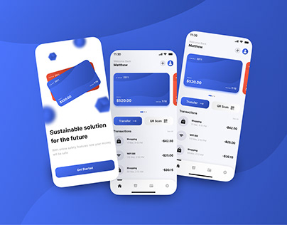 Pay Ease Online Payment System app UI/UX Design