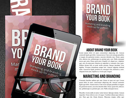 Free Author Branding Mock-Up - Brand Your Book