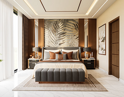 Modern Bliss: A Modern-luxury Bedroom