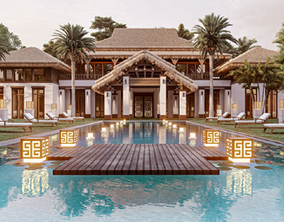 Indonesian style Villa