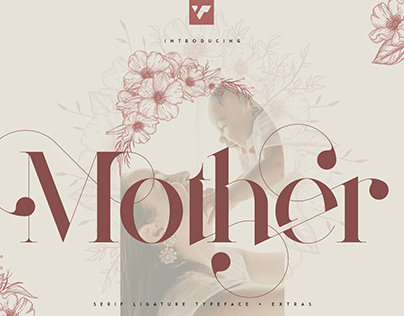 Mother Serif Typeface - 5 fonts. Free font!
