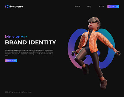 Metaverse - Brand Identity, Logo Design