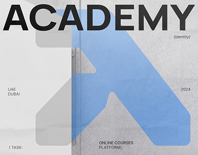 Academy platform - identity design