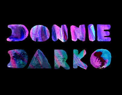 Tipografía "Donnie Darko"