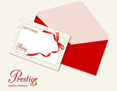 Placa para redes de Gift Card y Gift Card impresa