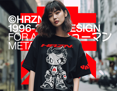 Cyberpunk CHIBI T-Shirt Horizon Invader