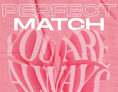 Perfect match event poster