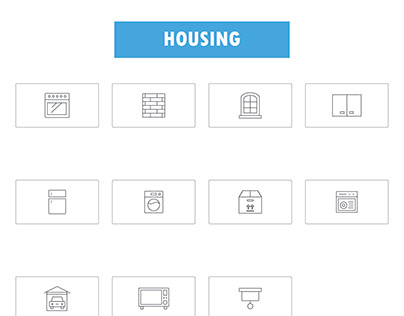 Housing Icon Set