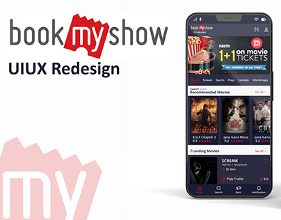 BookMyShow App Redesign