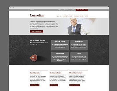 Cornelian Asset Managers Website