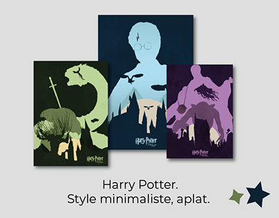 Minimalist Harry Potter cover