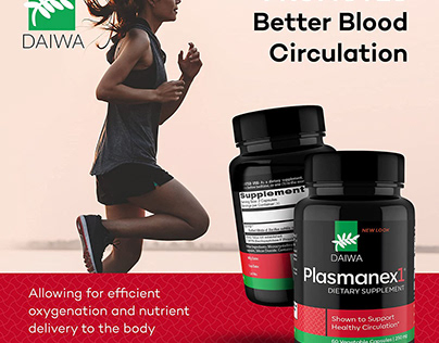 Daiwa Plasmanex 1-Promotes Better Blood Circulation