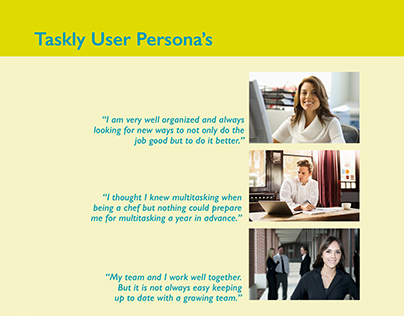 Taskly User Personas