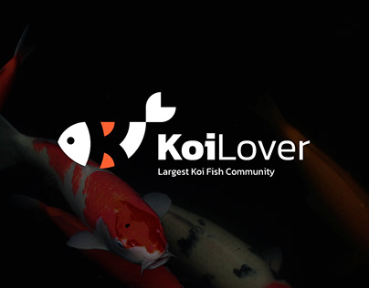 Project thumbnail - Koi Lover - Logo Concept