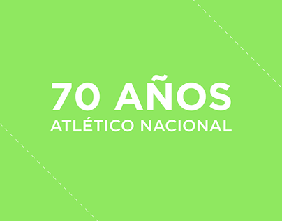 Atlético Nacional 70 años