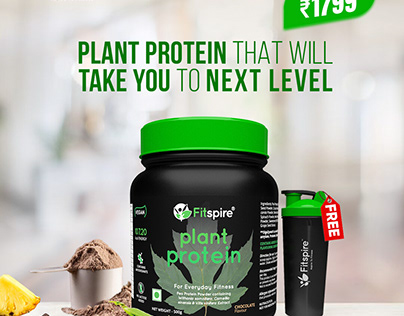 PLANT PROTEIN MADE WITH PEA PROTEIN