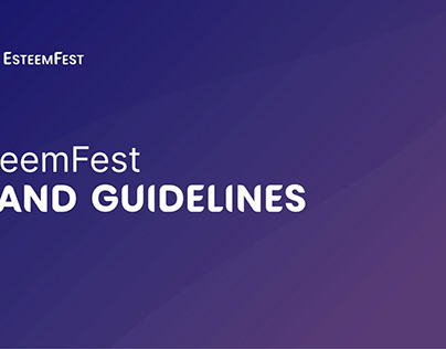 Brand Guideline - Esteem Fest