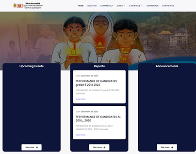 Central province Education Department official site