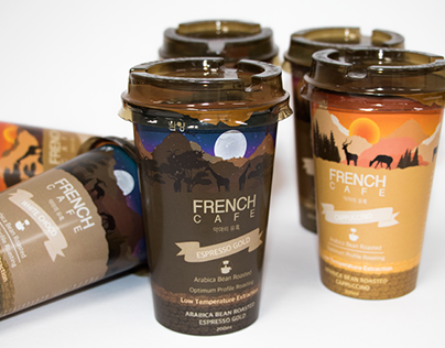 FRENCH CAFE package design
