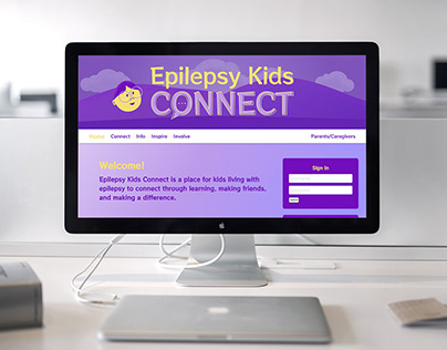 Epilepsy Kids Connect website