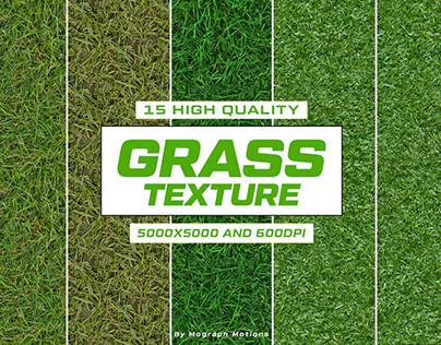 15 Grass Textures high quality | 500 DPI | Photoshop