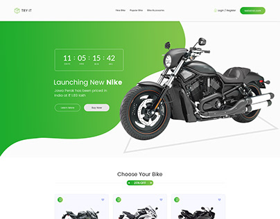 Tryit - Product Offer Landing Pages Template