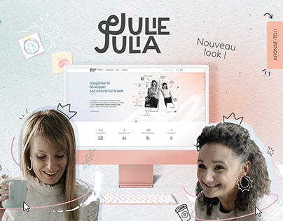 WEB REBRANDING | Julie & Julia